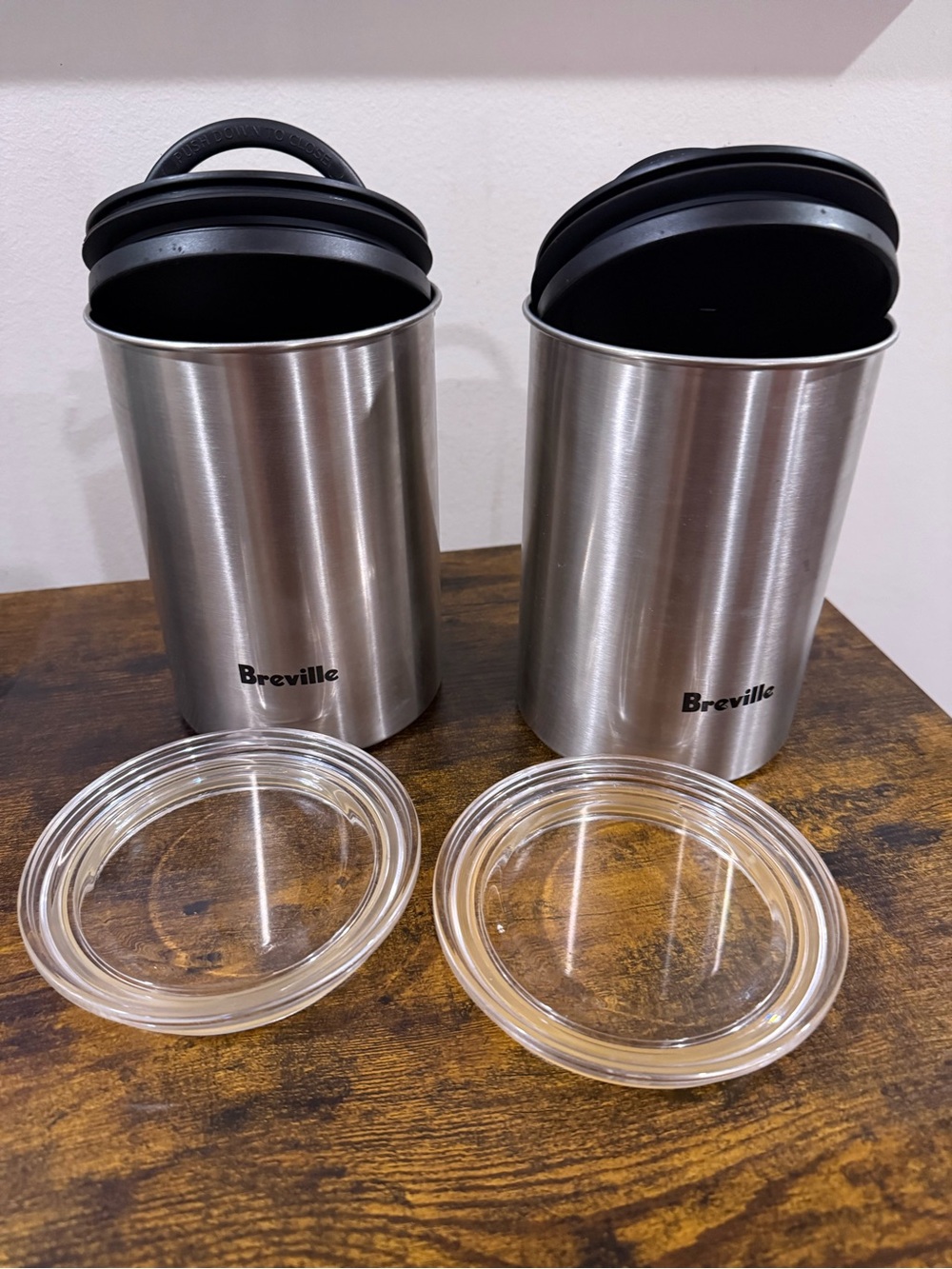 Breville Stainless Steel Coffee Canisters